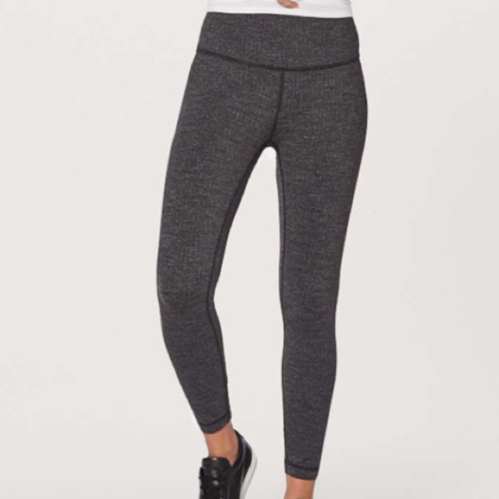 Lululemon Wunder Under Hi Rise Leggings 7/8 Sz 10